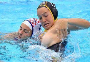 water polo breasts