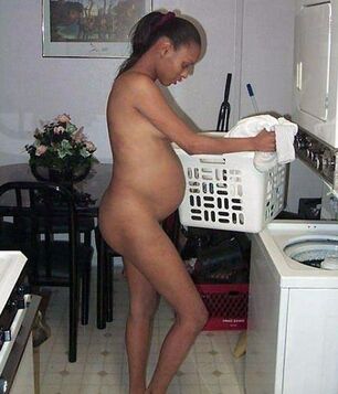 pregnant wife naked